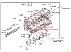 CYLINDER BLOCK VH11401E0720