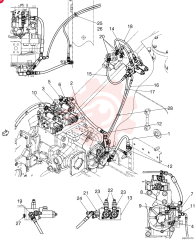 HOSE ASSY.,9.60mm ID x 400mm L
