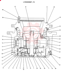 GEAR REDUCTION UNIT LV53D00006F1