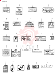 DANGER DECAL YN20T01221P1 (1)