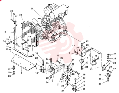 FOOT,ENGINE S04240-00100