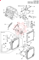 COOLING WATER SYSTEM 3TN84L-RTBA