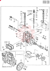 FUEL INJECTION PUMP 3TN84L-RTBA