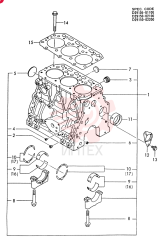 BLOCK ASSY,CYLINDER VV72915701560