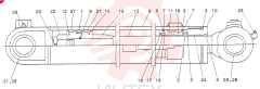 HYDRAULIC CYLINDER S19000-59400