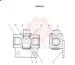 HYDRAULIC VALVE 2436R912F1