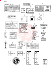 NAME PLATE INSTAL (FOR A-B SUPER SHIFTER) PV22T00005F2