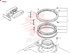 RING INSTAL,SLEWING PV40F00003P1