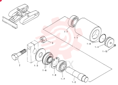 TRACK ROLLER PV64D00002F1
