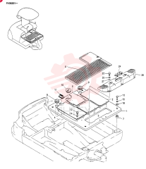 PLATE ASSY, FLOOR PV03M01034F1