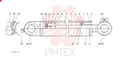 BUCKET CYLINDER S19000-61700