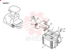 BATTERY INSTAL PV72E00002F1