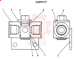 HYDRAULIC VALVE 2436R912F1