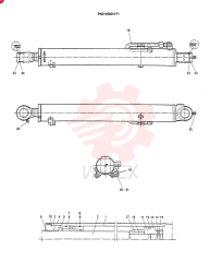 HYDRAULIC CYLINDER PX01V00011F1