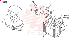 BATTERY, INSTAL PV72E00002F1