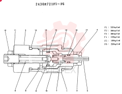 VALVE PRESSURE RELIE 2436R721F1