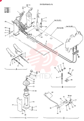 Схема (SK04-2) - COMPACT EXCAVATOR BTW LW-7801 - LW-8644 (1/86-12/03) 24100J6184F3