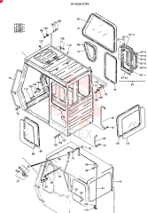 Схема (SK04L-2) - COMPACT EXCAVATOR BTW LX-1401 - LX-1422 (1/85-12/06) 24100J6107F4 (1)