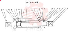 CYLINDER ASSY 2438U695F1