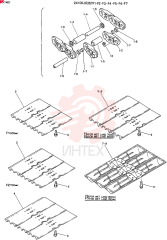 INSTAL,CRAWLER TRACK 24100J6357F1