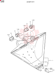BUCKET ASSY, V 24100P1141F1