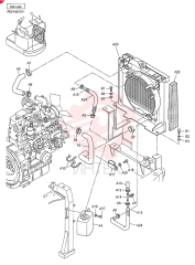 Схема (SK13SR) - COMPACT EXCAVATOR ASN PE01-00101 (1/00-12/03) PE05P00002F2