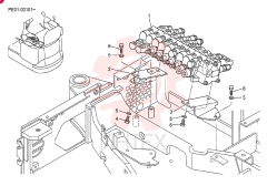 Схема (SK13SR) - COMPACT EXCAVATOR ASN PE01-00101 (1/00-12/03) PE64H00002F1