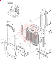 Схема (SK13SR) - COMPACT EXCAVATOR ASN PE01-00101 (1/00-12/03) PE05P00003F1