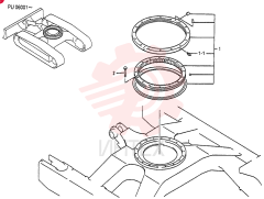 RING ASSY, SLEWING PU40F00004F1