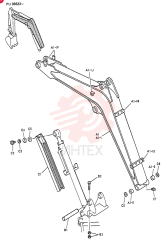 BOOM ASSY (For STD) PU02B00040F1 (1)