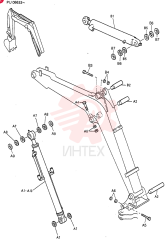 CYLINDER ASSY(FOR CANOPY) PU02B00020F1