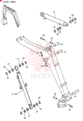 HYD LINES, BOOM PU42H00001F1 (2)