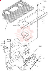 PLATE ASSY, FLOOR (For CANOPY) PU03M00005F1 (1)