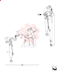 Cylinder Instal (Bucket) PU12B00043F1