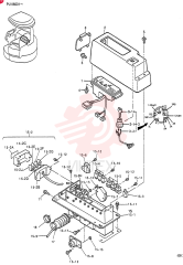 Схема (SK15SR) - COMPACT EXCAVATOR BTW PU-06001 - PU-7000 (9/02-12/03) PM17M00002F1 (2)