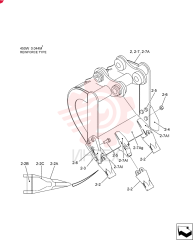 Bucket Assy., 450W (Reinforce Type)