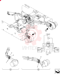 Hyd. Lines, Propel PU12H00012F1
