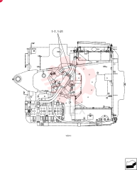 Hyd. Lines, Return (Nibbler & Breaker) PU32H00021F1 (1)
