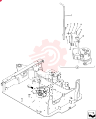 Lever Assy., Control (Crawler) PU50M00014F1