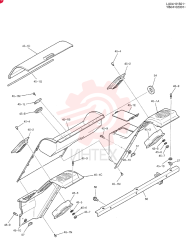 PANEL ASSY, INSTRUMENT, (AIR-CON) YT17M00013F8 (2)