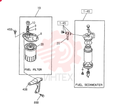 FUEL FILTER AND BRACKET 0-41A (2)