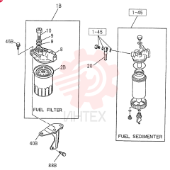 FUEL FILTER AND BRACKET 0-41A (4)