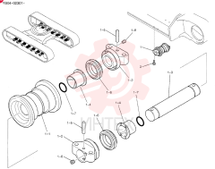 TRACK ROLLER YN64D00020F1 (4)