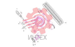 Система гусениц 13796569