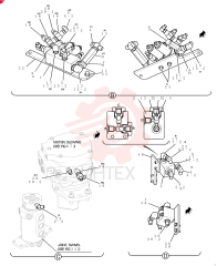 SET OF PARTS 72281989 (2)