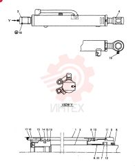 HYDRAULIC CYLINDER 72283226