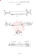 BUCKET CYLINDER PV01V00035F1