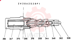 VALVE PRESSURE RELIE 2436U2529F1