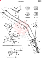 BOOM ASSY, 4.6M (15 FT - 1 INCH) (EXTRA & BREAKER & (BOOM & SAFETY)) 24100J17460F3 (1)