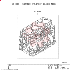 CYLINDER BLOCK VAME996354